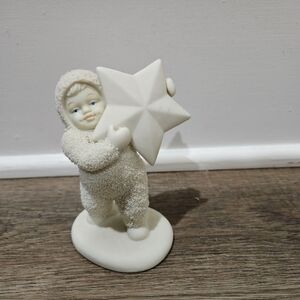 Vintage Department 56 Snowbabies "I Found The Biggest Star Of All"